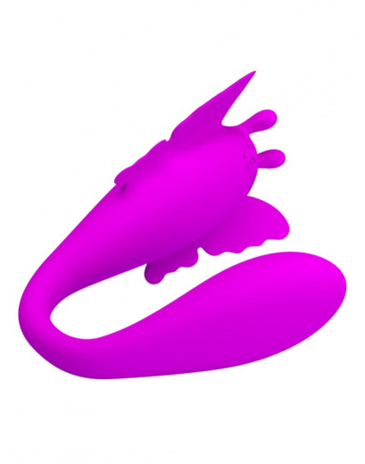 Vibromasseur pour couple m. Télécommande Pretty Love Chimera Silicone en forme de papillon 12 modes de vibration étanche à acheter