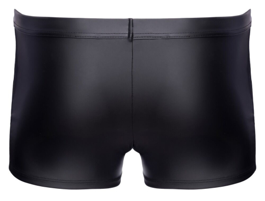 Pants w. Mesh & Stripes Mattlook up to 3XL elastic Shorts with blue-metallic Striping by NEK Erotic Menswear buy cheap