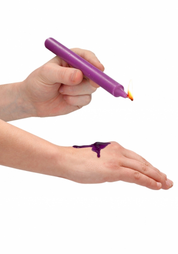 Paraffin Tropfkerzen 4er-Set 18cm gemischt