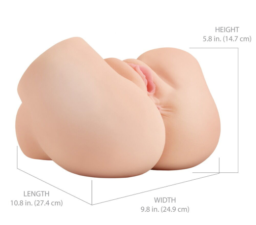 PDX Elite Back That Ass Up Torso m. Saugfunktion & Vibration 6 Saugmodi & 12 Vibro Modi von PIPEDREAM günstig kaufen