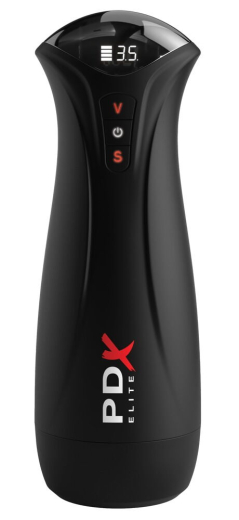 PDX Elite Fap-Gasm Masturbateur à aspiration avec. Vibration 5 modes de succion & 5 modes vibratoires aspire-extérieur gaine intérieure nervurée acheter