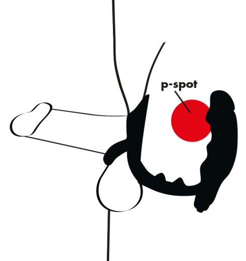 Penis-Hodenring m. Vibro-Plug Black Velvets Silikon