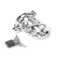 Penis-Keuschheitskäfig Cock Trap Edelstahl