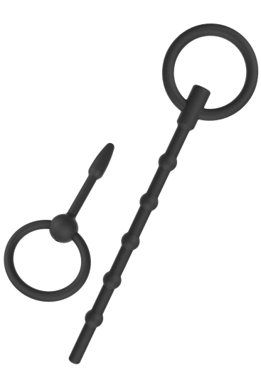 Penis Plug Set 5mm & 9mm Silikon