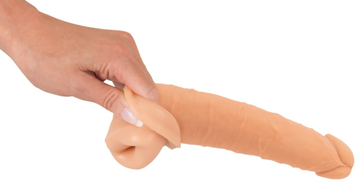 Penis Vergrösserungshülle Nature Skin +7cm Verlängerung & 2cm mehr Umfang von NATURE SKIN günstig kaufen