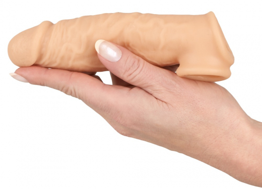 Penis Vergrösserungshülle Silikon RealistixXx Extension 5cm