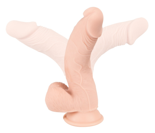 Penisdildo biegsam m. Saugfuss Nature Skin 9.5-Inch