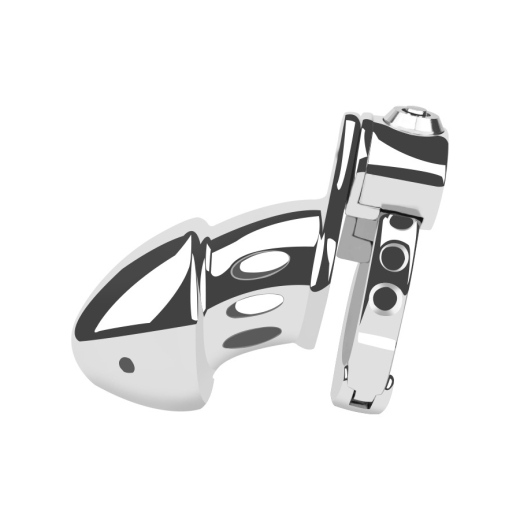 Peniskäfig einstellbar Dick Cuff Edelstahl Cockring im Handschellen-Stil verstellbar mit integriertem Schloss günstig kaufen