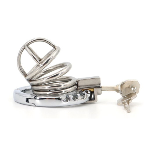 Peniskäfig einstellbar m. internem Schloss Restridick mit Cockring 40mm b- 60mm Umfang einstellbar kaufen