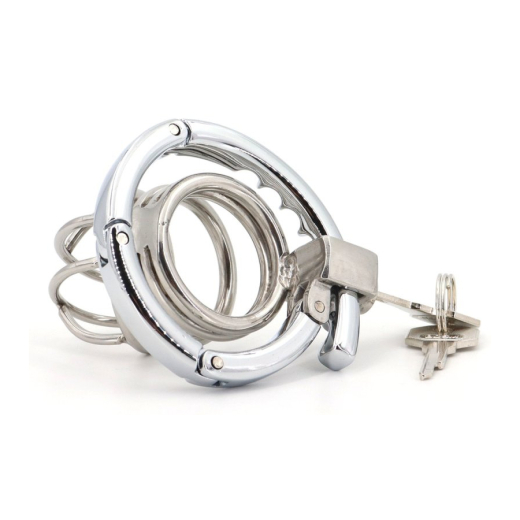 Peniskäfig einstellbar m. internem Schloss Restridick 40mm bis 60mm Umfang einstellbar von COCKLOCK kaufen