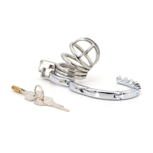 Peniskäfig einstellbar m. internem Schloss Restridick 40mm bis 60mm Cockring-Umfang von COCKLOCK günstig kaufen