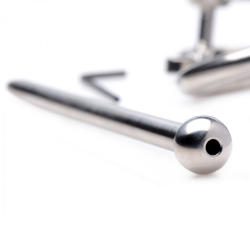 Peniskäfig m. hohlem Harnröhrenstab Gates-of-Hell Edelstahl abschliessbar