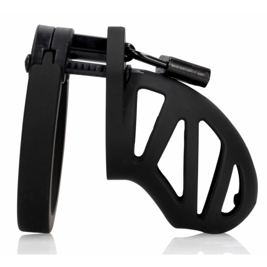 Peniskäfig Mancage 23 Silikon geschmeidige & luftige Penisröhre & 4 verschiedene Cockringe einstellbar kaufen