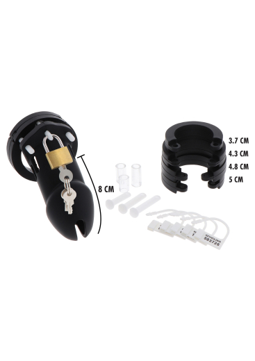 Cage à pénis en silicone Cock Cage long avec différents cockrings Cage de chasteté en silicone pour hommes acheter à bas prix