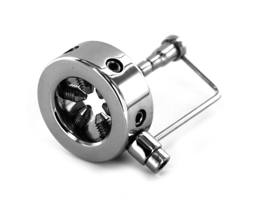 Peniskopfring m. Dornen & Harnröhrenstab Glansspike Extra 35mm Edelstahl CBT Penis-Tortur Sextoy kaufen