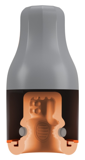 Peniskopfvibrator m. Squeeze-Funktion