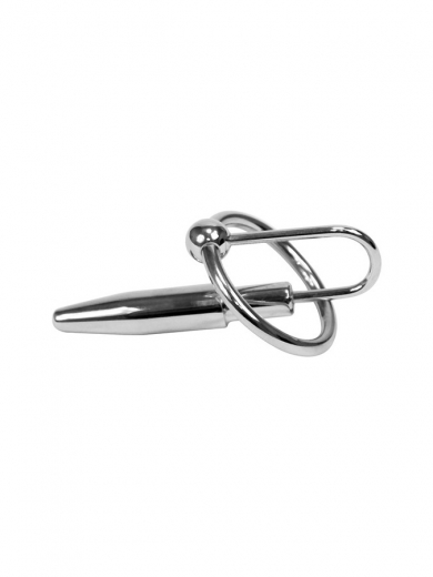 Penisplug 8mm m. Eichelring 28mm Edelstahl