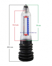 Penispumpe Bathmate Hydro-7 Herkules transparent Bathmate-Hydropumpe zur Penisvergrösserung kaufen