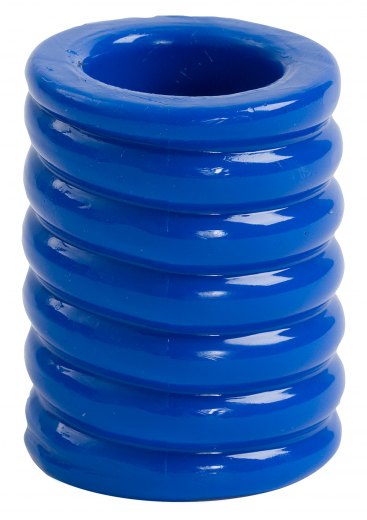 Penisring flexibel TitanMen Cock Cage blau