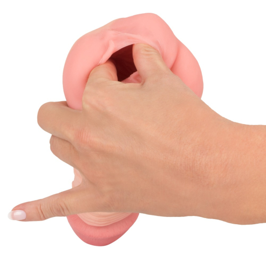 Penisverlängerungshülle & Masturbator 2-in-1 Nature Skin +8cm iPenis-Look mit Vagina-Öffnung kaufen