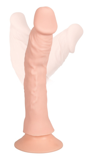 Penisvibrator biegsam m. Fernbedienung Nature Skin ultra-weich wasserdicht von NATURE SKIN günstig kaufen