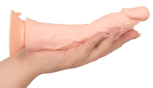 Penisvibrator biegsam m. Fernbedienung Nature Skin softes TPE-Material realistischer Look wasserdicht kaufen