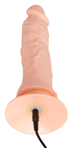 Penisvibrator biegsam m. Fernbedienung Nature Skin ultra-weich mit Saugfuss von NATURE SKIN kaufen