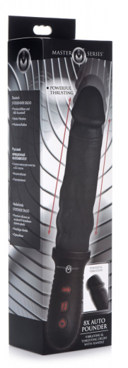 Penisvibrator thrusting 8X Auto Pounder black
