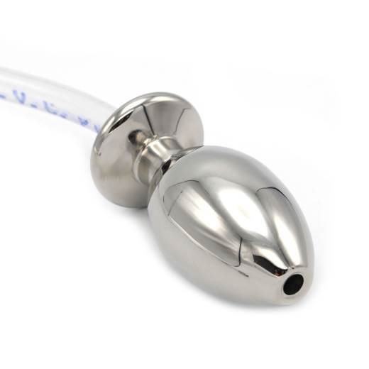 Piss-Play Buttplug & Penisplug & Hose Stainless Steel