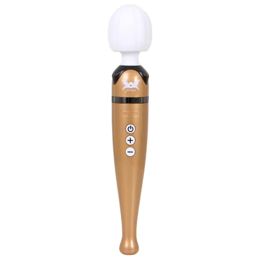 Pixey Deluxe Stabvibrator aufladbar goldfarben