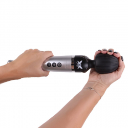 Pixey Deluxe Stabvibrator Massagegerät aufladbar leistungsstarkes Stabmassagegerät bis 12000 U/min günstig