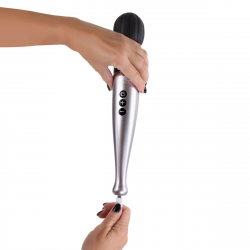 Pixey Deluxe Stabvibrator Massagegerät aufladbar sehr leistungsstarkes Stabmassagegerät 3000-12000 U/min günstig