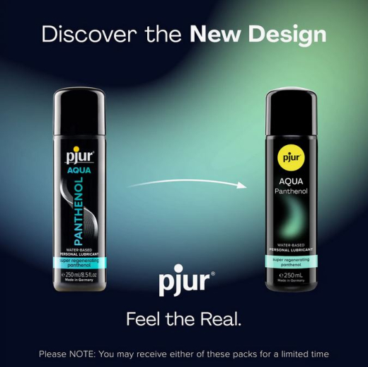 Pjur Aqua Panthenol Lubricant 250ml Premium-Lube with regenerating Panthenol & Chamomilla by PJUR buy