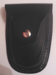 Polizei Handschellen Gürtel-Etui Leder