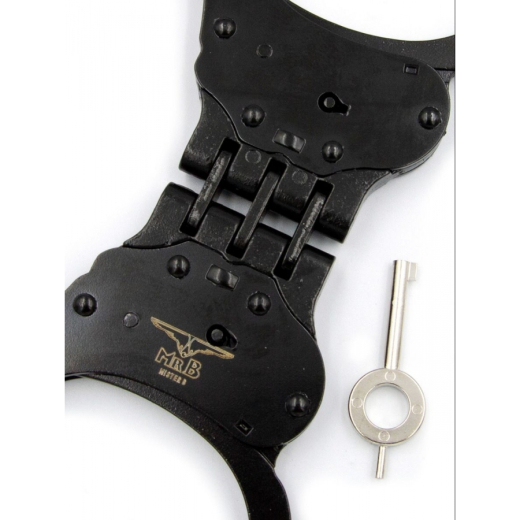 Hinged Police Handcuffs black