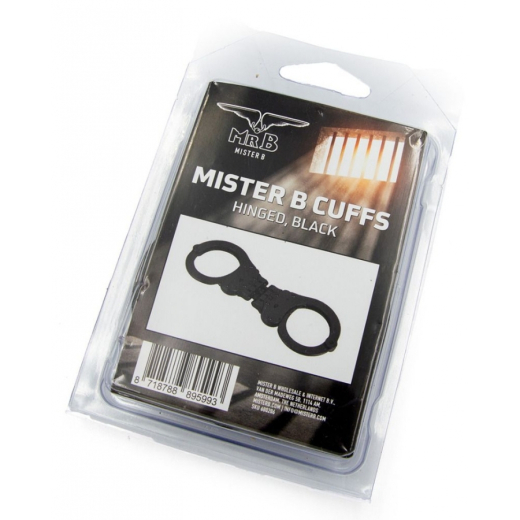 Hinged Police Handcuffs black