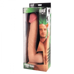 Pornostar Penisdildo Jumbo Giant Jim extrem grosse Pornostar Riesendildo 26.7cm x 5.7cm kaufen