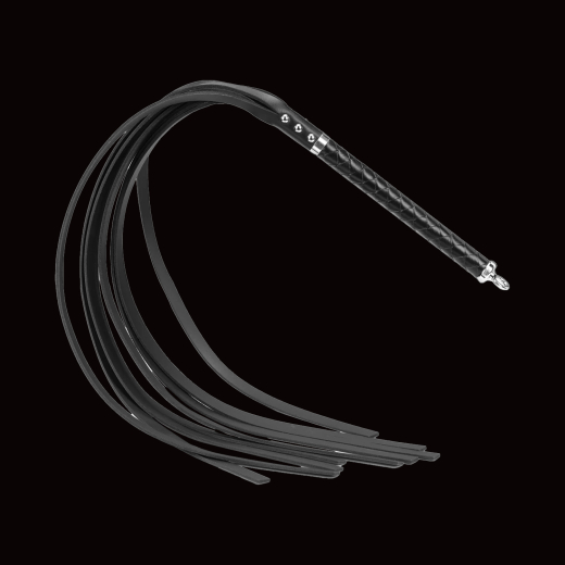 Premium Flogger Whip long Bala Muchi hard black exquisite handcrafted BDSM Tool by RISE Japan buy cheap