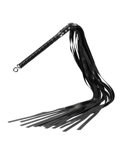 Premium Flogger Peitsche lang Bala Muchi soft schwarz