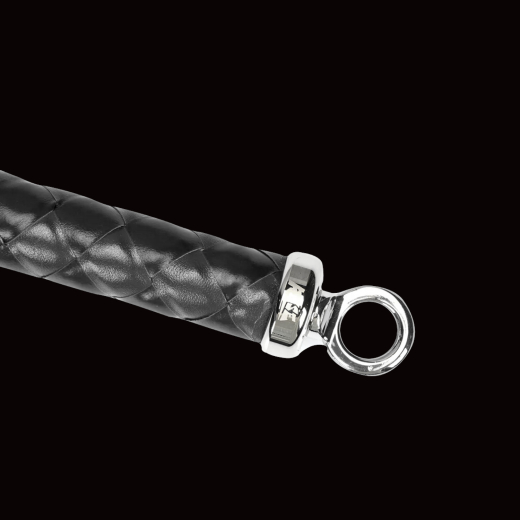 Premium Flogger Whip long Bala Muchi soft black exquisite BDSM Tool w. soft Leather Tails by RISE Japan buy cheap