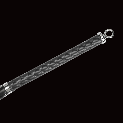 Premium Flogger Whip long Bala Muchi soft black handcrafted BDSM Tool w. soft Leather Tails by RISE Japan buy cheap