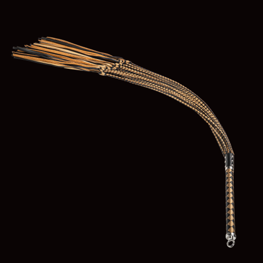 Premium Flogger Whip RISE Cat-o-Nine gold-black exquisite Craftmanship by RISE Japan buy cheap