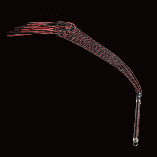 Premium Flogger Whip RISE Cat-o-Nine thick winered-black exquisite Craftmanship by RISE Japan buy cheap