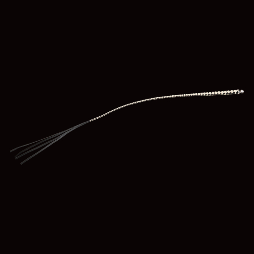 Premium BDSM-Whip RISE Bull Whip 120cm black-white artfully & precisely handcrafted by RISE Japan buy cheap