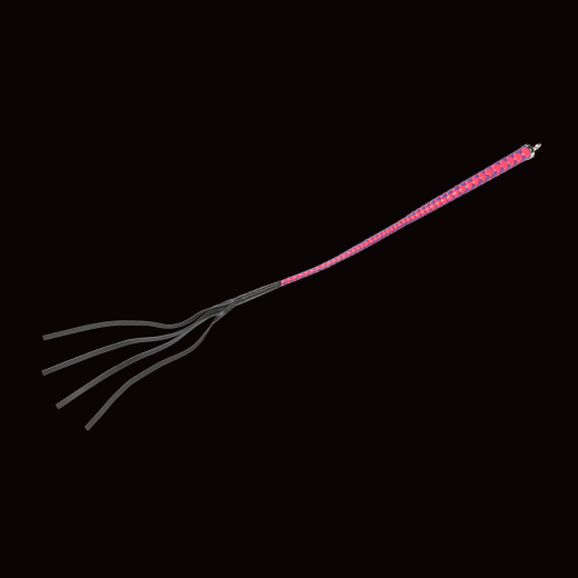 Premium Peitsche RISE Bull Whip 90cm pink-violett exquisite Handarbeit mit Metall-Ende von RISE Japan günstig kaufen