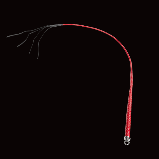 Premium Peitsche RISE Feather rot & schwarz exquisite BDSM-Peitsche perfekt ausbalanciert von RISE Japan kaufen