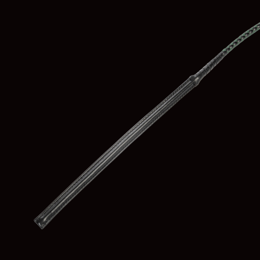 Premium Peitsche RISE Feather slim grün-schwarz exquisite Handarbeit von RISE günstig kaufen