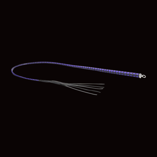 Premium Whip RISE Feather soft blue-black artfully handcrafted BDSM Tool precise & balanced by RISE Japan buy