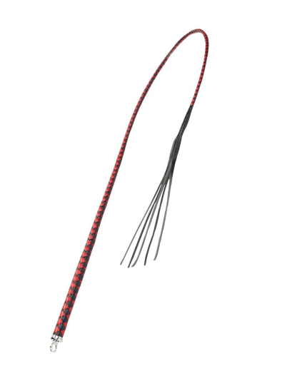 Premium Whip RISE Feather soft red-black