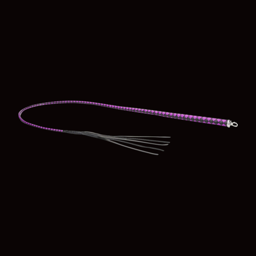Premium Whip RISE Feather soft purple-black artfully handcrafted BDSM Tool precise & balanced by RISE Japan buy